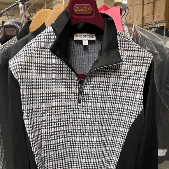 ALTON Glen Plaid Qtr Zip Performance Pullover - Picture 4 of 7